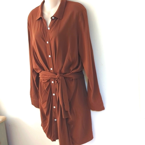 L*SPACE Aura Mini Shirt Dress M - Picture 8 of 16